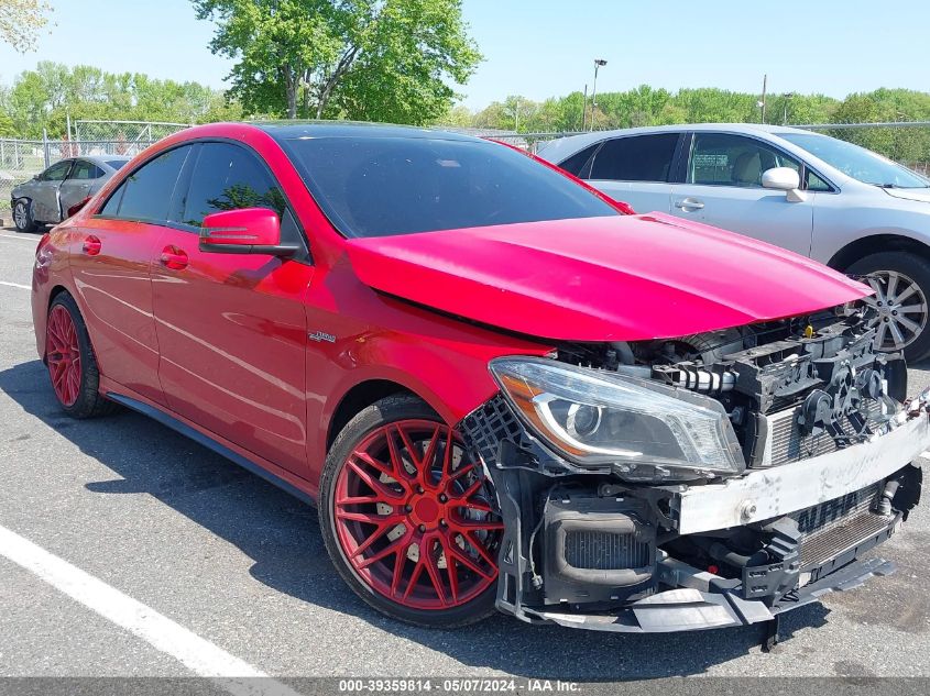 2014 Mercedes-Benz Cla 45 Amg 4Matic VIN: WDDSJ5CB9EN153945 Lot: 39359814