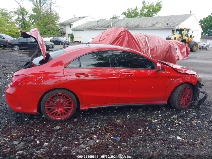 2014 Mercedes-Benz Cla 45 Amg 4Matic VIN: WDDSJ5CB9EN153945 Lot: 39359814