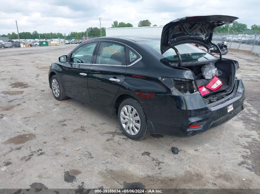 2019 Nissan Sentra S VIN: 3N1AB7AP2KY210159 Lot: 39359834