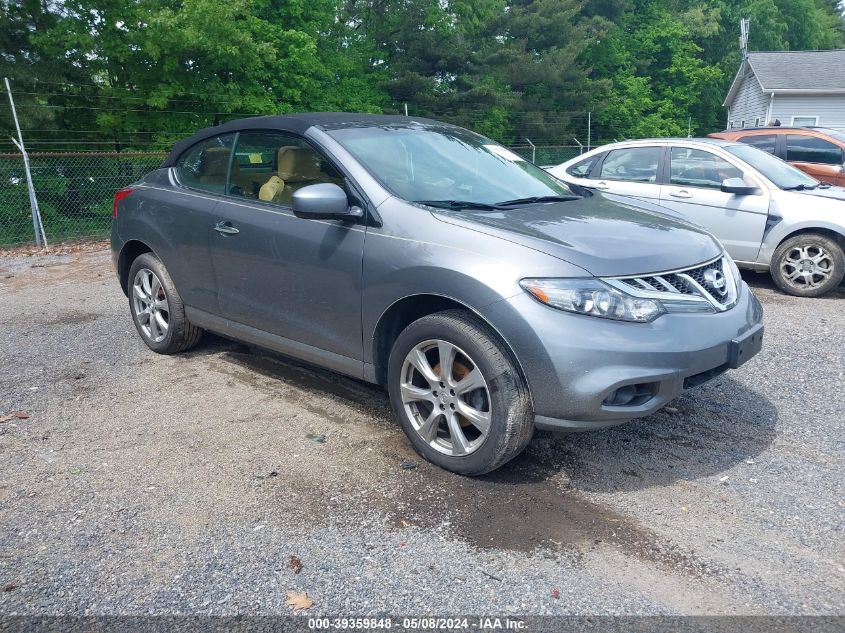 2014 Nissan Murano Crosscabriolet VIN: JN8AZ1FY8EW301489 Lot: 39359848