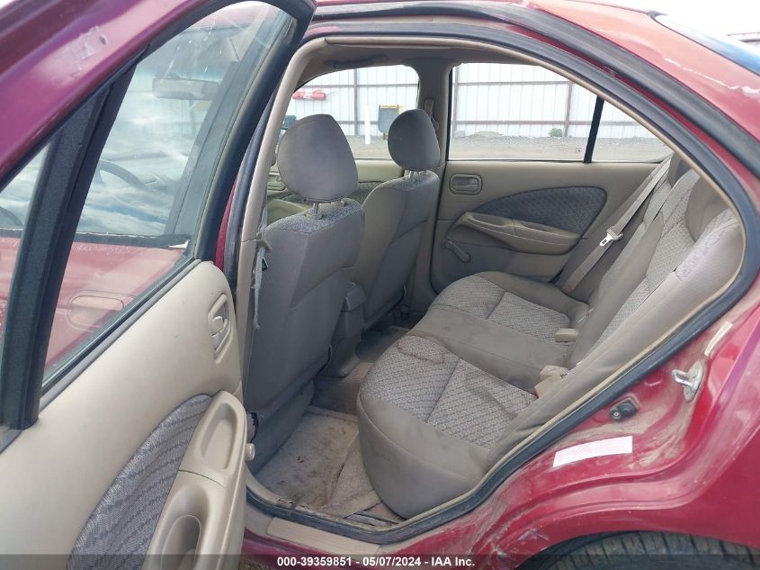 2000 Nissan Sentra Gxe/Xe VIN: 3N1CB51DXYL319753 Lot: 39359851