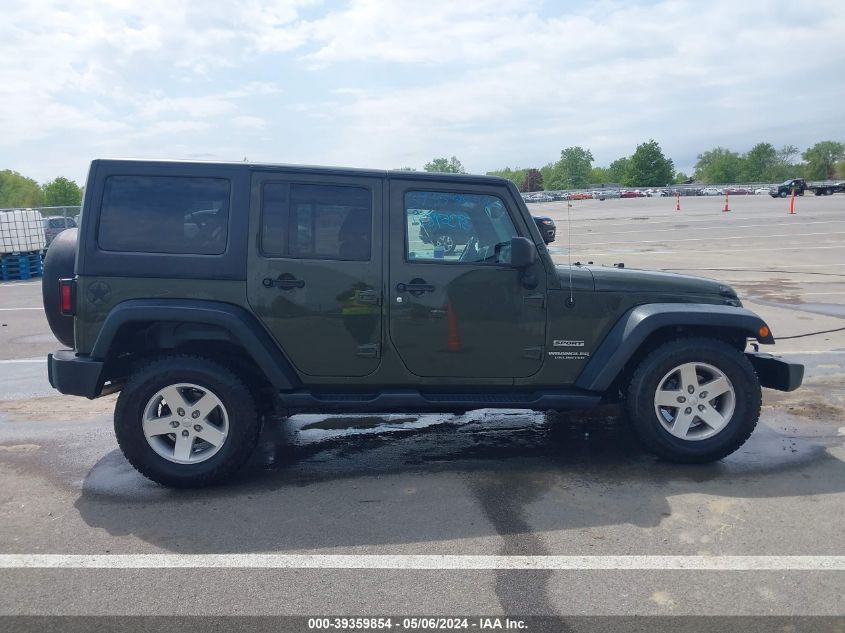 2015 Jeep Wrangler Unlimited Sport VIN: 1C4BJWDG6FL762627 Lot: 39359854