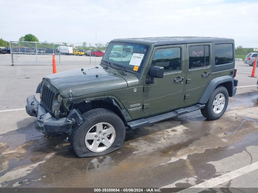 2015 Jeep Wrangler Unlimited Sport VIN: 1C4BJWDG6FL762627 Lot: 39359854