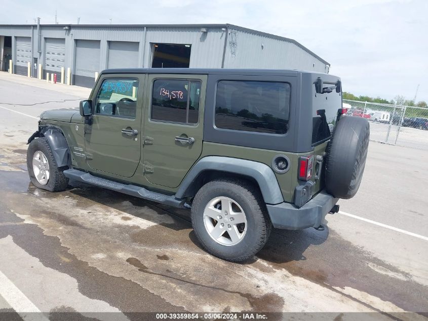 2015 Jeep Wrangler Unlimited Sport VIN: 1C4BJWDG6FL762627 Lot: 39359854