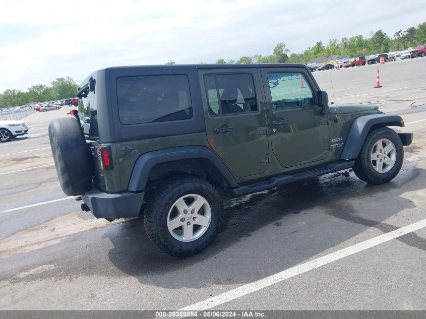 2015 Jeep Wrangler Unlimited Sport VIN: 1C4BJWDG6FL762627 Lot: 39359854