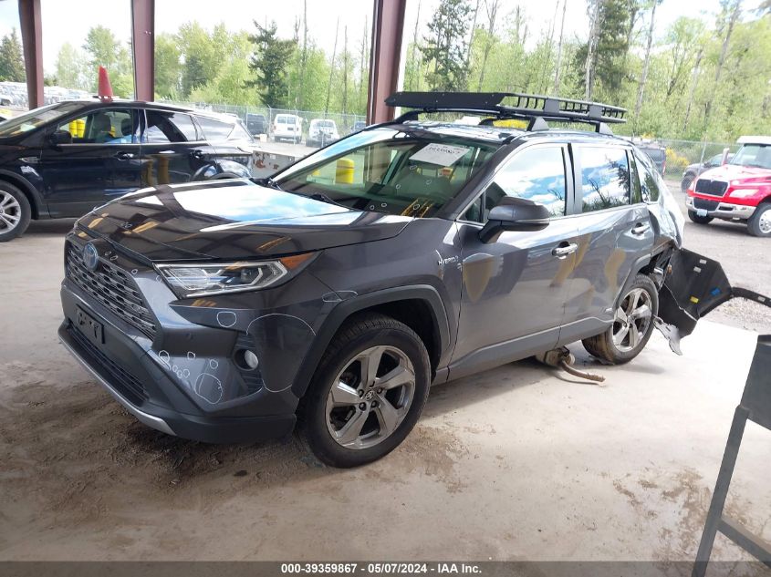 2020 Toyota Rav4 Limited Hybrid VIN: JTMDWRFV9LD055986 Lot: 39359867