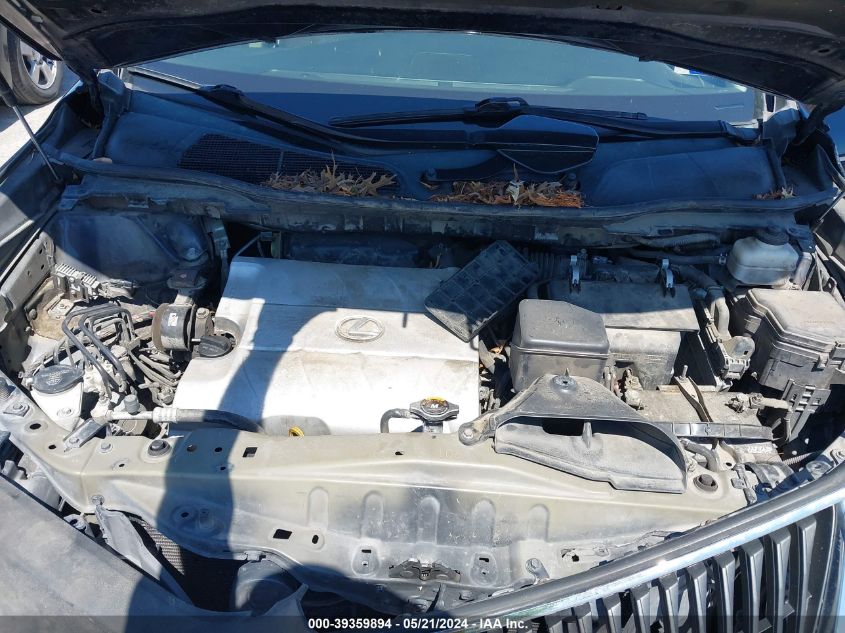 2010 Lexus Rx 350 VIN: 2T2ZK1BA8AC021114 Lot: 39359894