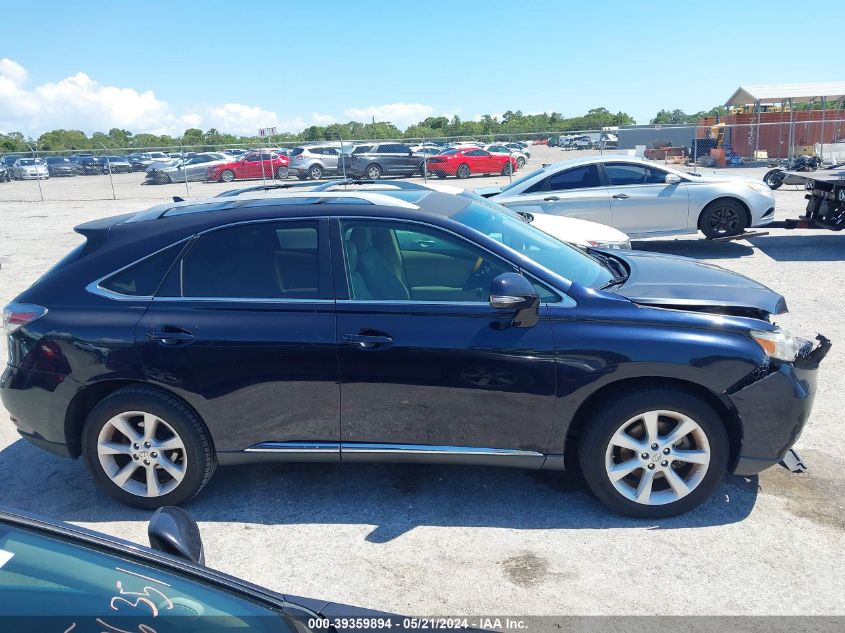 2010 Lexus Rx 350 VIN: 2T2ZK1BA8AC021114 Lot: 39359894