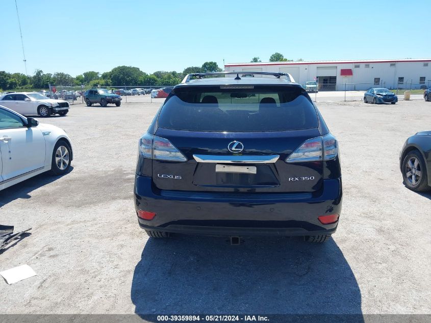 2010 Lexus Rx 350 VIN: 2T2ZK1BA8AC021114 Lot: 39359894