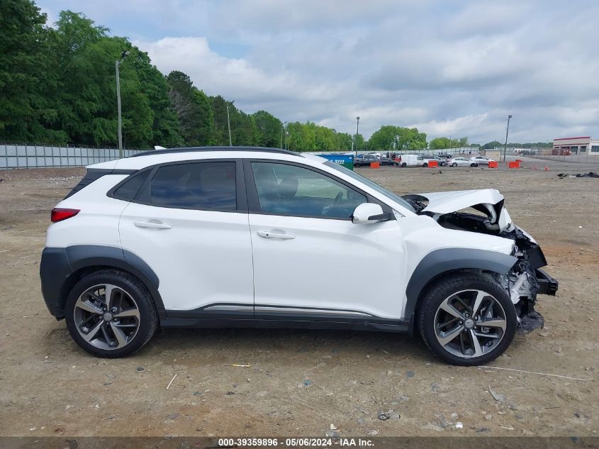 2021 Hyundai Kona Ultimate VIN: KM8K53A58MU715897 Lot: 39359896