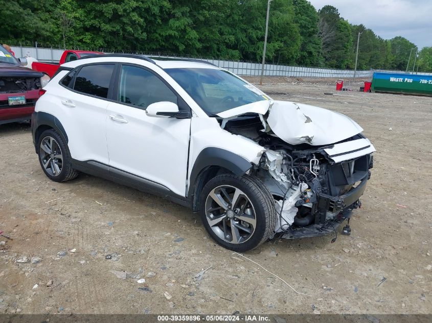 2021 Hyundai Kona Ultimate VIN: KM8K53A58MU715897 Lot: 39359896