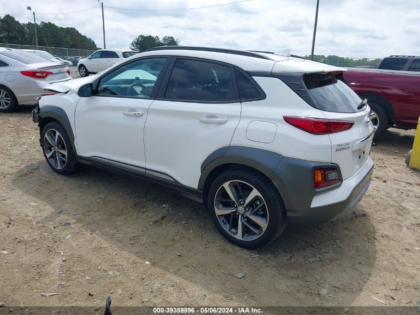 2021 Hyundai Kona Ultimate VIN: KM8K53A58MU715897 Lot: 39359896