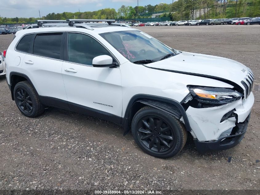 2014 Jeep Cherokee Limited VIN: 1C4PJMDS2EW320164 Lot: 39359904