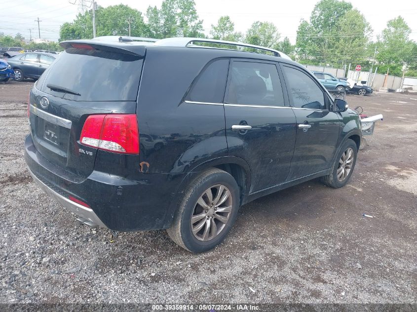 2011 Kia Sorento Sx V6 VIN: 5XYKW4A25BG097630 Lot: 39359914