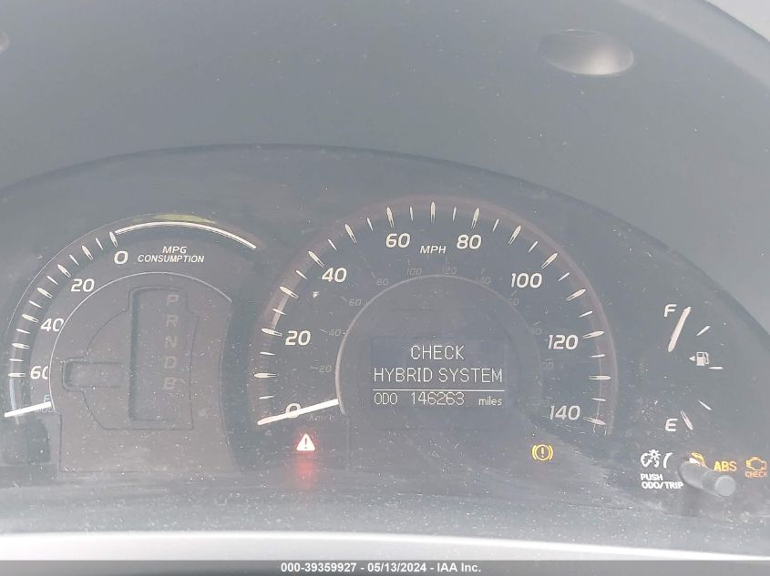 2009 Toyota Camry Hybrid VIN: JTNBB46KX93049796 Lot: 39359927