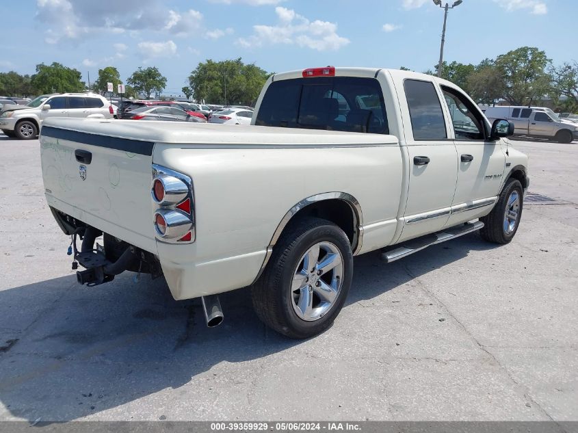 2007 Dodge Ram 1500 Slt VIN: 1D7HA18227J607863 Lot: 39359929