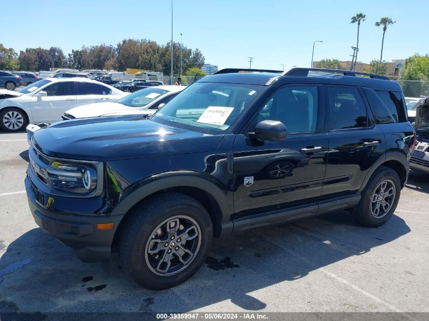 2022 Ford Bronco Sport Big Bend VIN: 3FMCR9B61NRD61734 Lot: 39359947