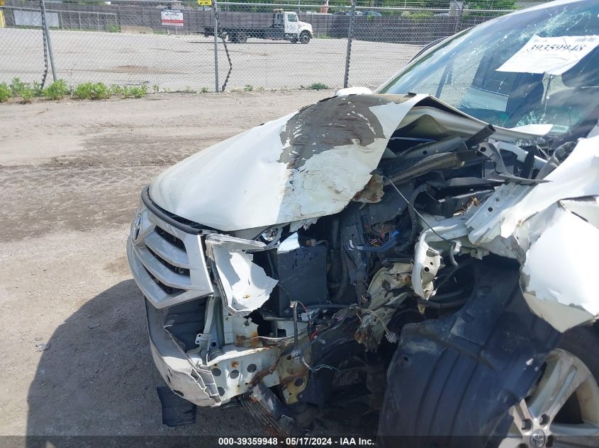 2012 Toyota Highlander Limited V6 VIN: 5TDDK3EHXCS100751 Lot: 39359948