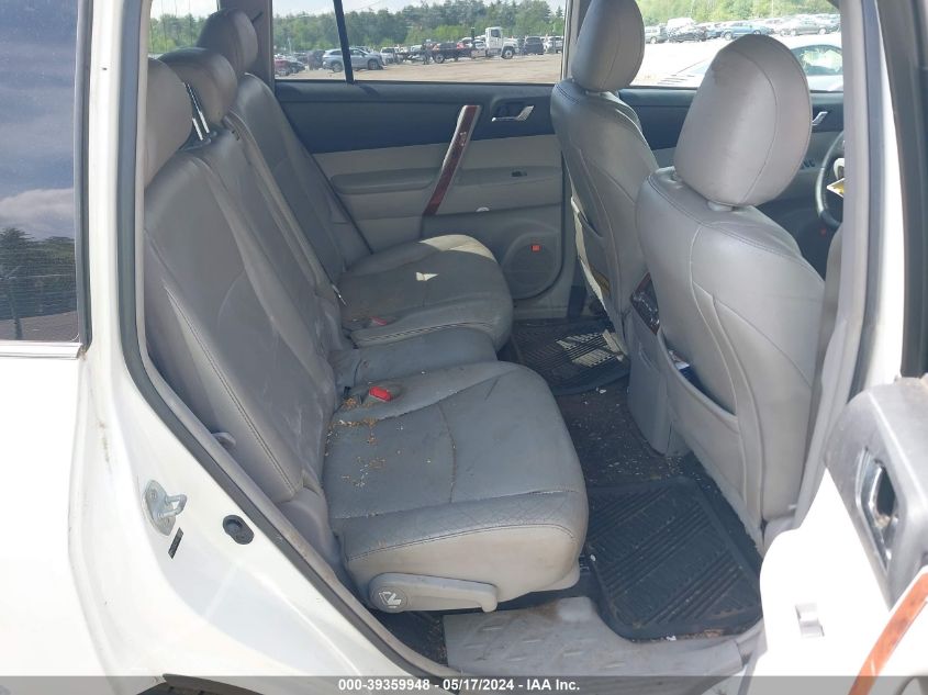 2012 Toyota Highlander Limited V6 VIN: 5TDDK3EHXCS100751 Lot: 39359948