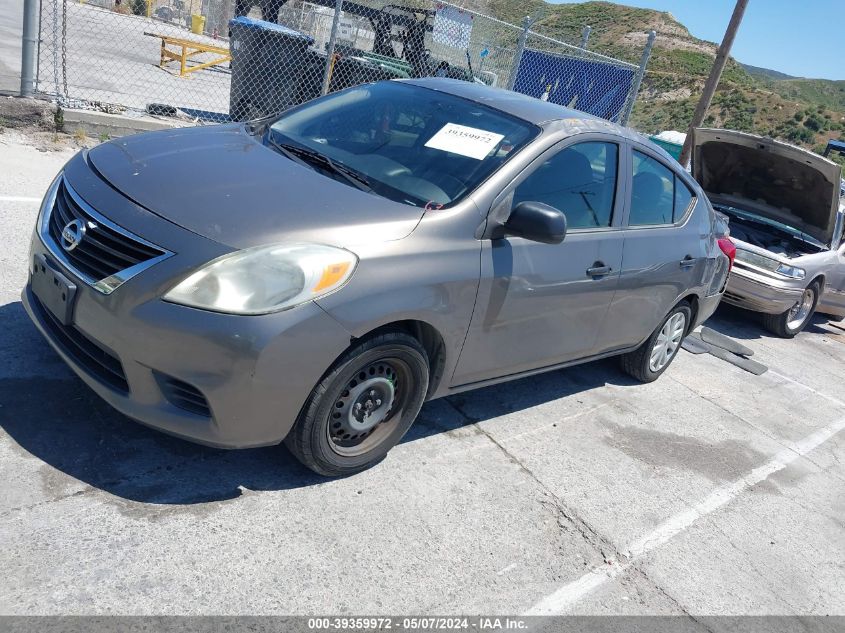 2013 Nissan Versa 1.6 S+ VIN: 3N1CN7AP5DL835803 Lot: 39359972