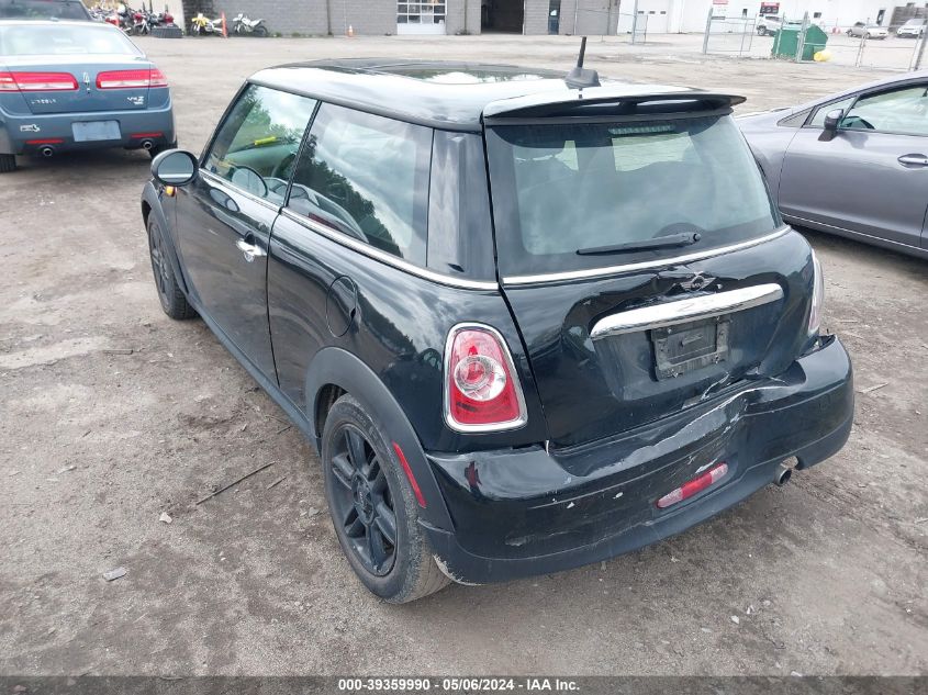 2013 Mini Hardtop Cooper VIN: WMWSU3C55DT689539 Lot: 39359990