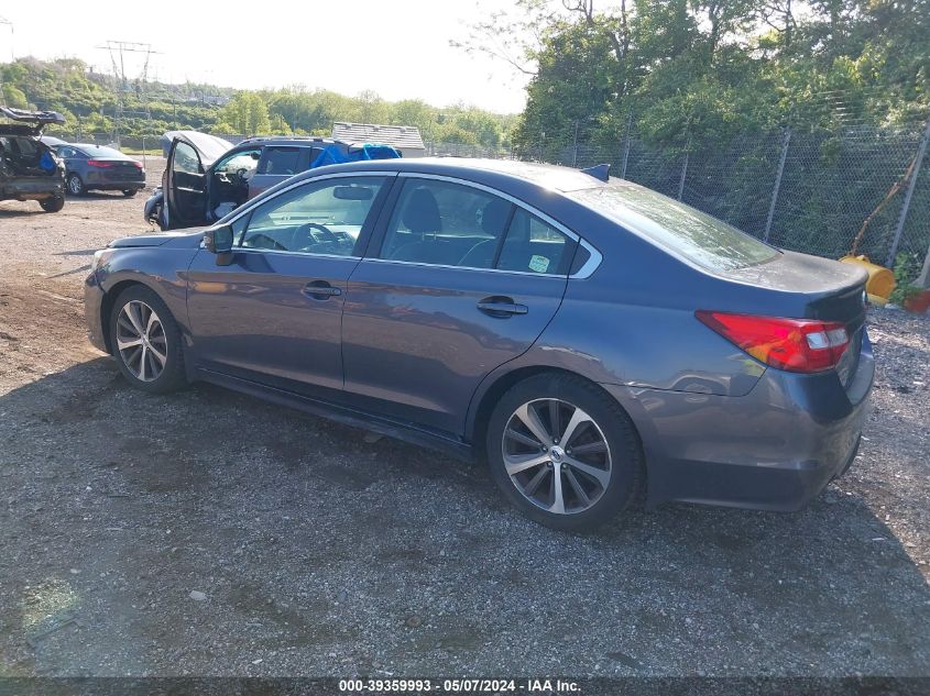 2016 Subaru Legacy 2.5I Limited VIN: 4S3BNAN63G3029532 Lot: 39359993