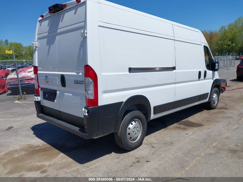 2023 Ram Promaster 2500 High Roof 159 Wb VIN: 3C6LRVDG1PE582626 Lot: 39360006