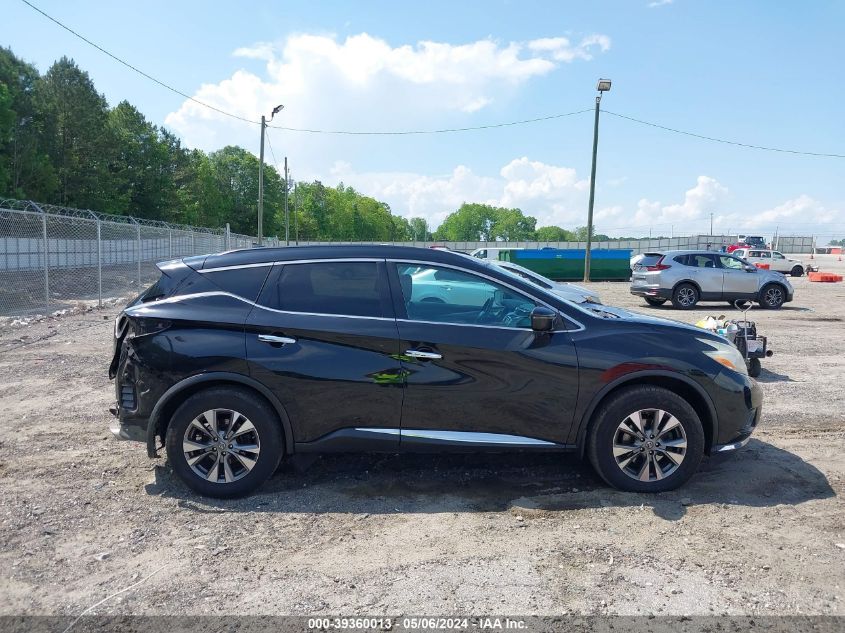 2016 Nissan Murano Sv VIN: 5N1AZ2MG9GN111412 Lot: 39360013