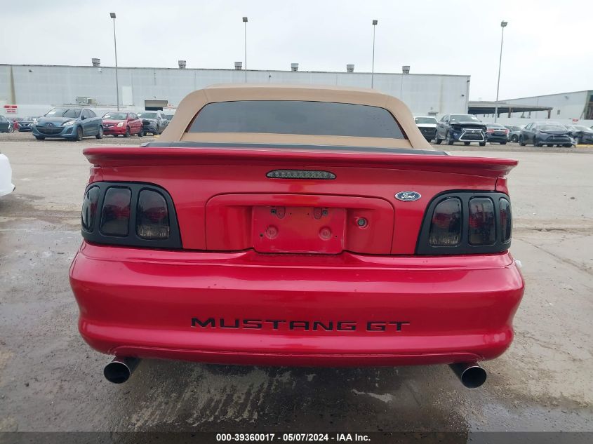 1998 Ford Mustang Gt VIN: 1FAFP45X1WF239569 Lot: 39360017