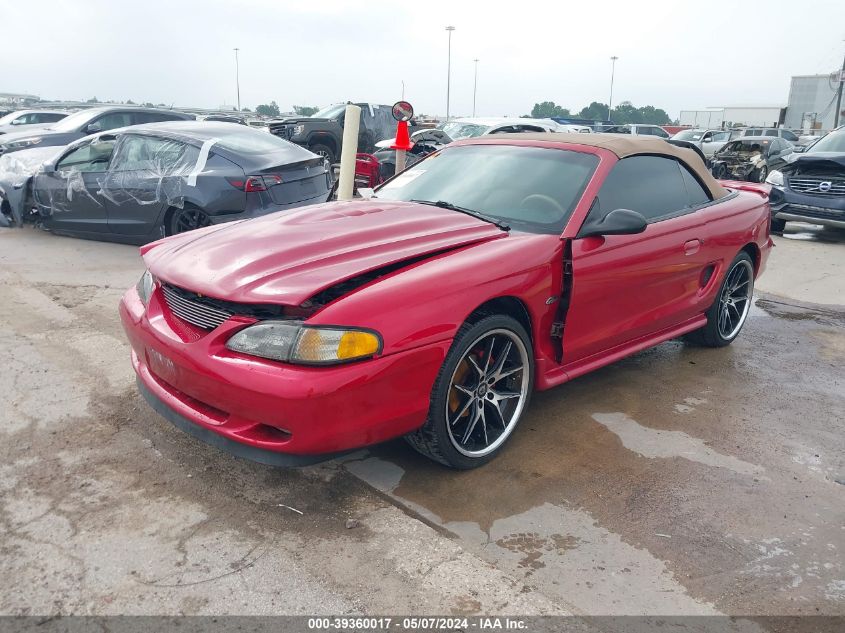 1998 Ford Mustang Gt VIN: 1FAFP45X1WF239569 Lot: 39360017