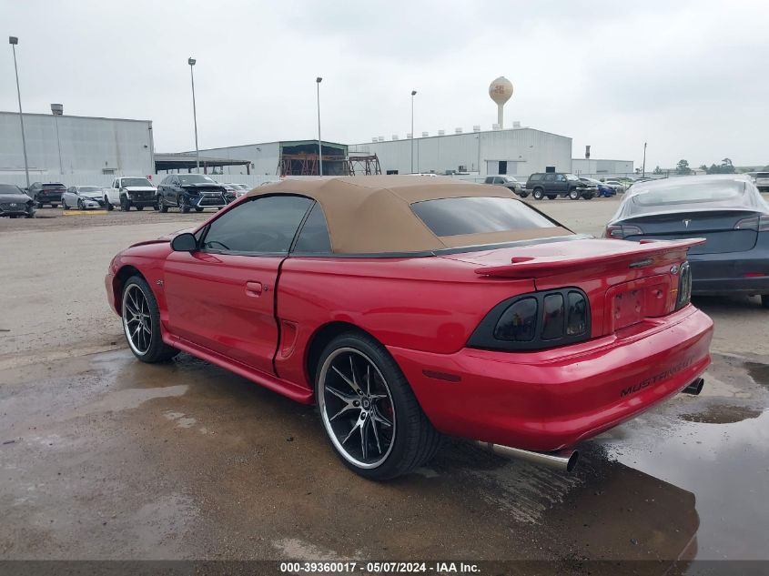 1998 Ford Mustang Gt VIN: 1FAFP45X1WF239569 Lot: 39360017