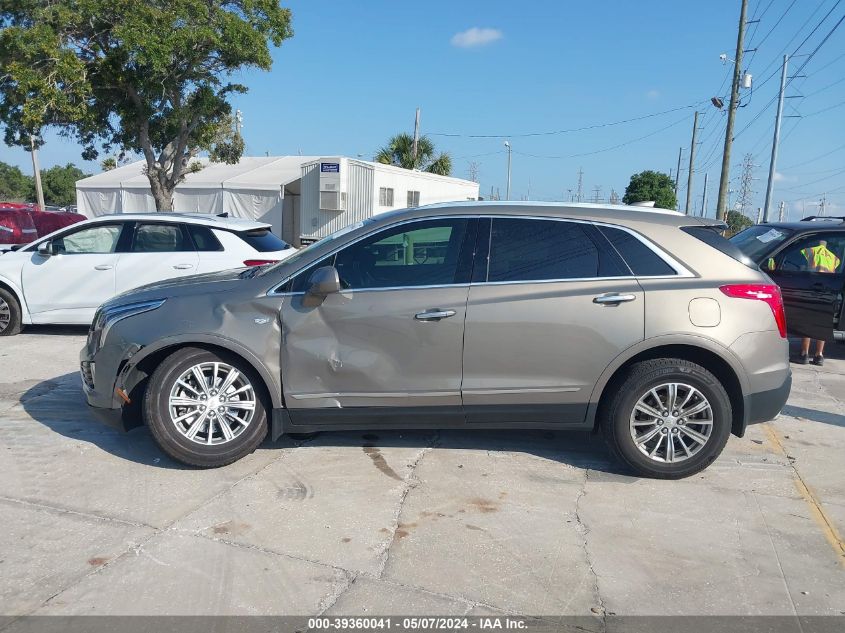 2018 Cadillac Xt5 Luxury VIN: 1GYKNCRS2JZ222742 Lot: 39360041