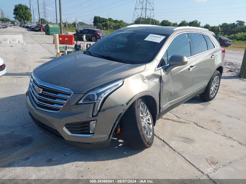 2018 Cadillac Xt5 Luxury VIN: 1GYKNCRS2JZ222742 Lot: 39360041