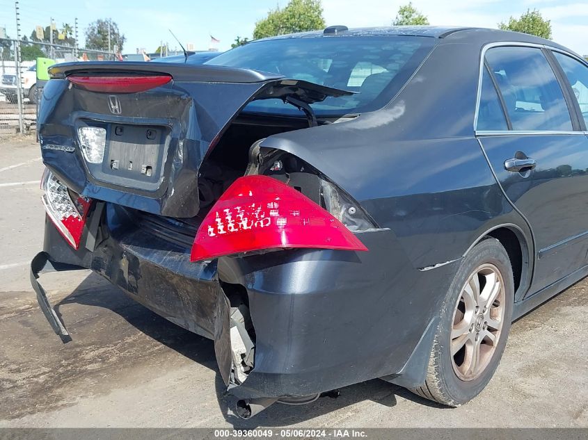 2006 Honda Accord 2.4 Ex VIN: 1HGCM56896A110710 Lot: 39360049