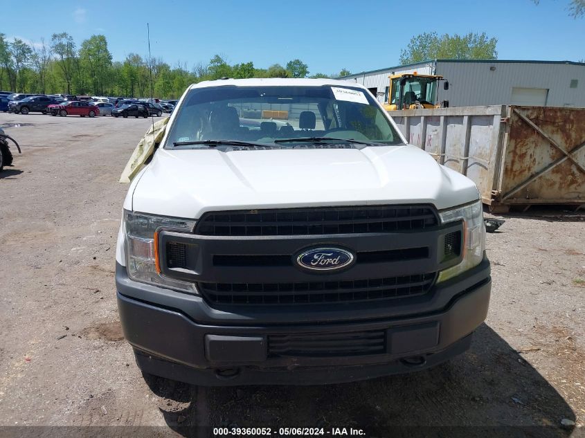 2018 Ford F-150 Xl VIN: 1FTEW1E58JKF08236 Lot: 39360052