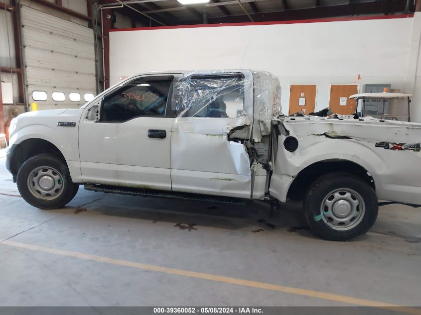 2018 Ford F-150 Xl VIN: 1FTEW1E58JKF08236 Lot: 39360052