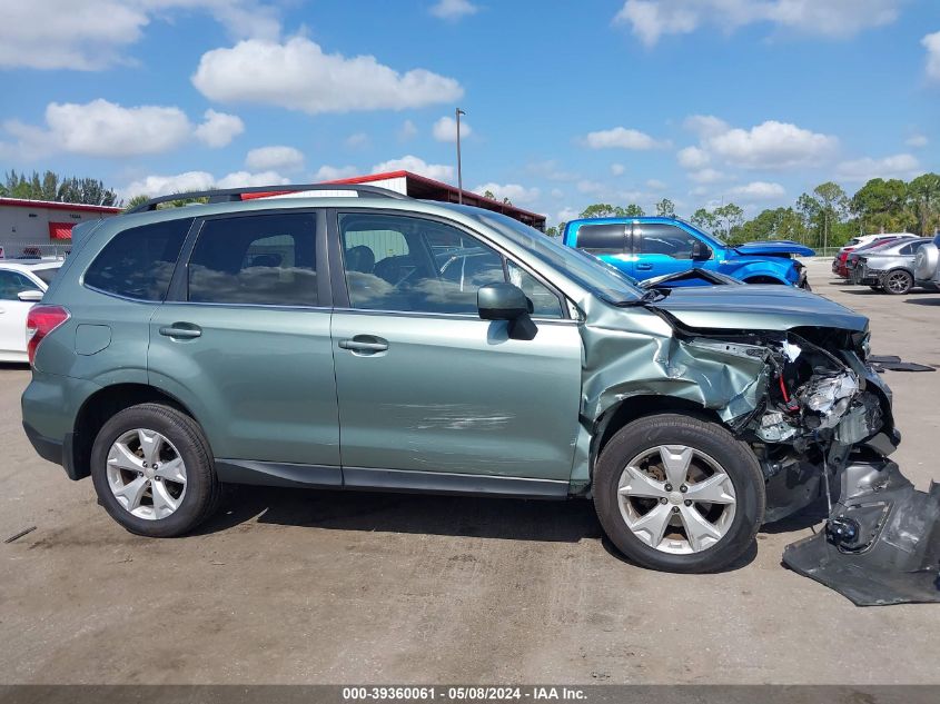 2016 Subaru Forester 2.5I Limited VIN: JF2SJAHC6GH519819 Lot: 39360061