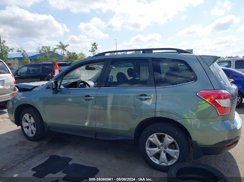 2016 Subaru Forester 2.5I Limited VIN: JF2SJAHC6GH519819 Lot: 39360061