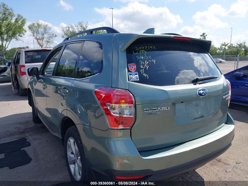 2016 Subaru Forester 2.5I Limited VIN: JF2SJAHC6GH519819 Lot: 39360061