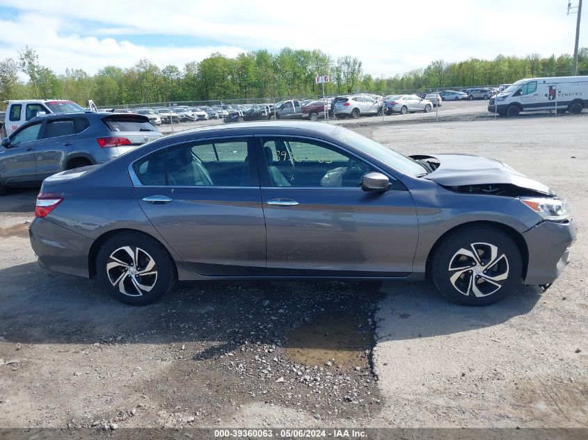 2017 Honda Accord Lx VIN: 1HGCR2F37HA301324 Lot: 39360063