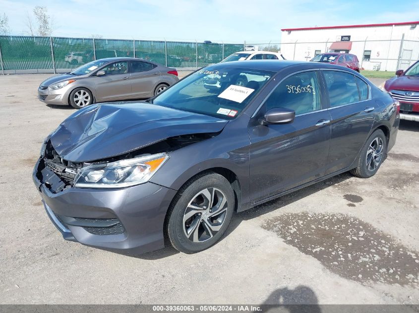 2017 Honda Accord Lx VIN: 1HGCR2F37HA301324 Lot: 39360063