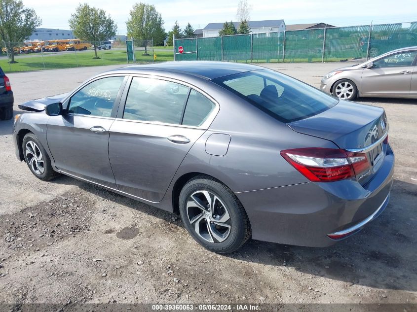 2017 Honda Accord Lx VIN: 1HGCR2F37HA301324 Lot: 39360063