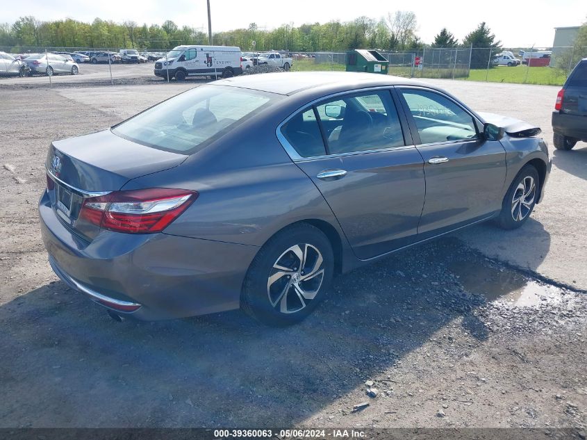 2017 Honda Accord Lx VIN: 1HGCR2F37HA301324 Lot: 39360063