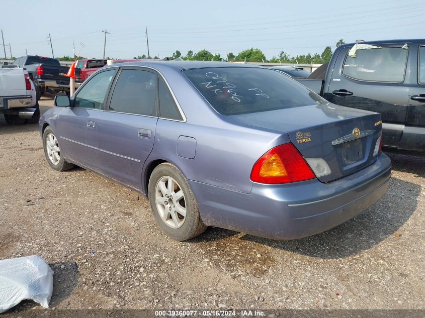 2000 Toyota Avalon Xls VIN: 4T1BF28B5YU017966 Lot: 39360077