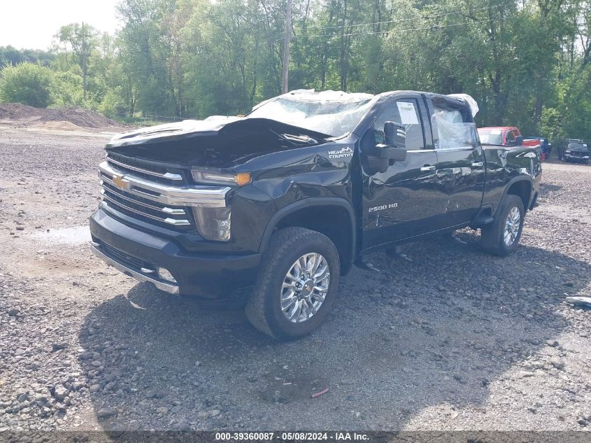 2022 Chevrolet Silverado 2500Hd 4Wd Standard Bed High Country VIN: 2GC4YREY5N1242145 Lot: 39360087