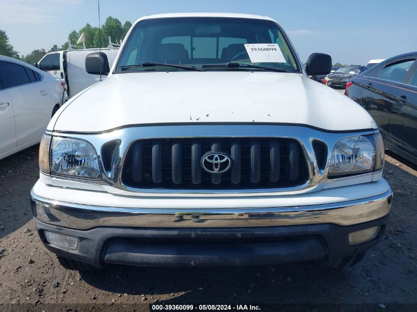 2004 Toyota Tacoma Base V6 VIN: 5TEHN72N94Z371394 Lot: 39360099