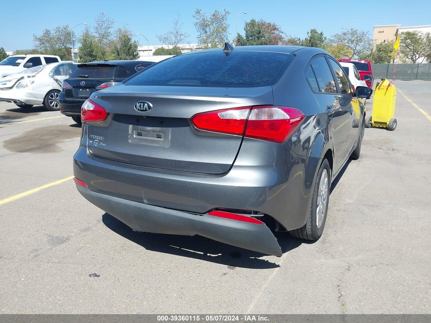 2016 KIA FORTE LX - KNAFX4A67G5473081