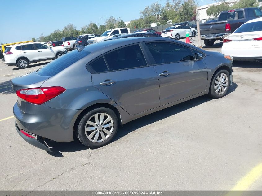 2016 KIA FORTE LX - KNAFX4A67G5473081