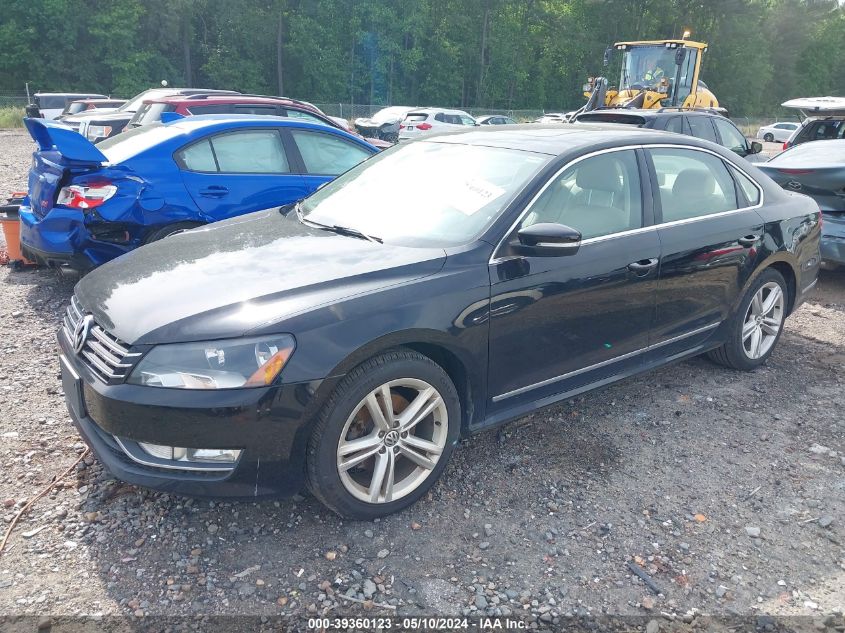 2015 Volkswagen Passat 1.8T Sel Premium VIN: 1VWCT7A36FC002300 Lot: 39360123