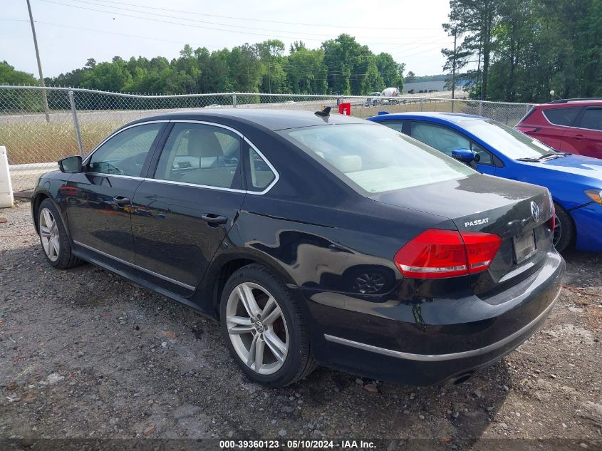 2015 VOLKSWAGEN PASSAT SEL - 1VWCT7A36FC002300
